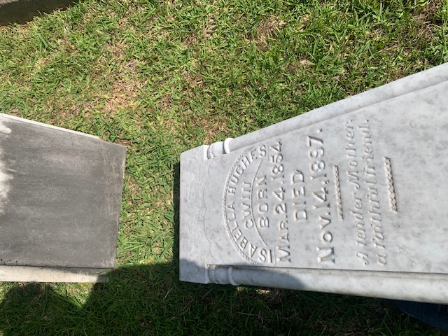 gwin family monument at lexington odd fellows cemetery in lexington mississippi