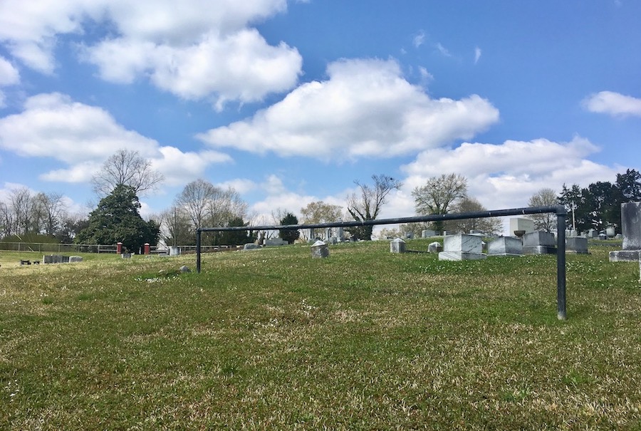 Lexington Odd Fellows Cemetery Old Hitching Rail